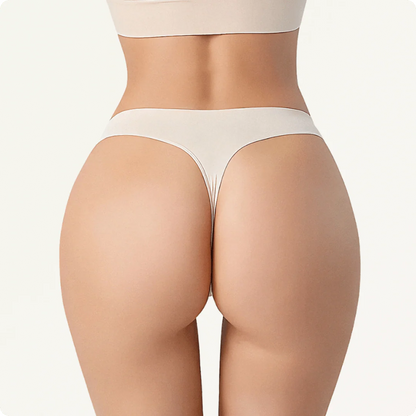 Breathable Seamless Low Rise Thong for Daily Wear Bundle