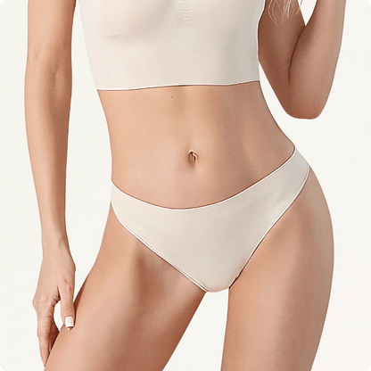 Breathable Seamless Low Rise Thong for Daily Wear Bundle
