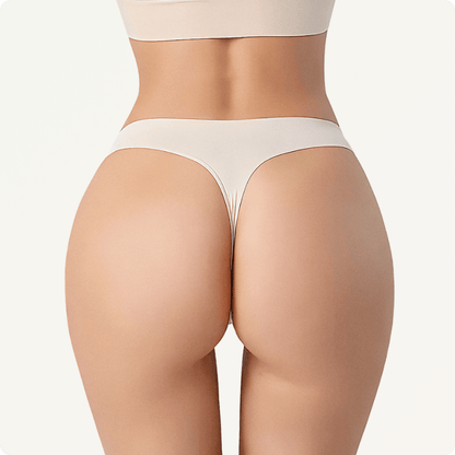 Breathable Seamless Low Rise Thong for Daily Wear Bundle