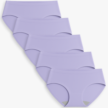 Seamless High Waist Breathable Everyday Panties Bundle