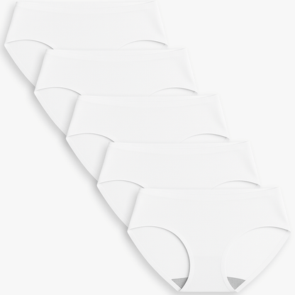 Seamless High Waist Breathable Everyday Panties Bundle