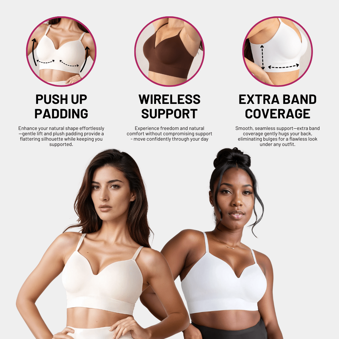 Comfort Supportive Wireless Shaping Bra