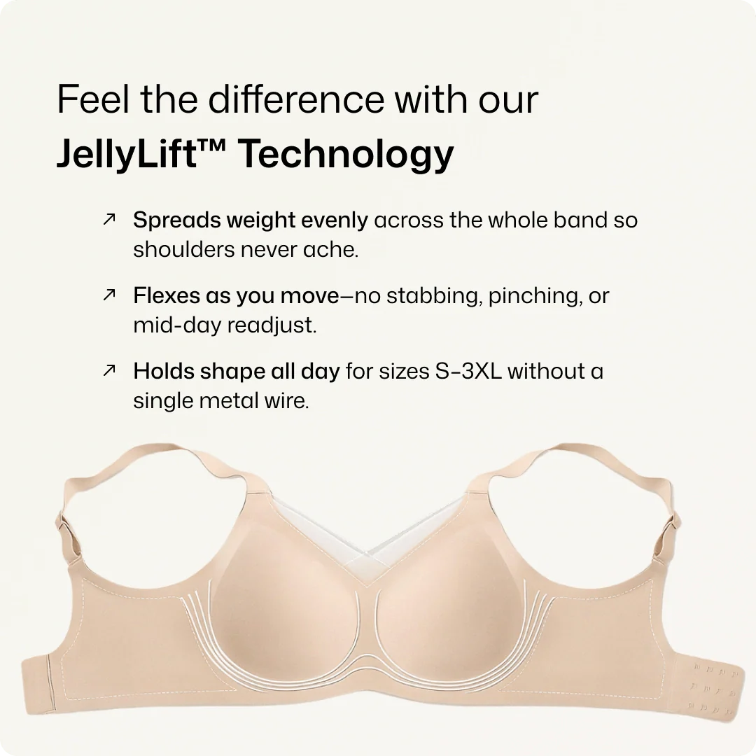 Wireless Everyday Comfort JellyWire™ Support Bra