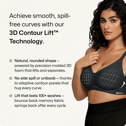 Wireless Everyday T-Shirt Bra with Adjustable Straps