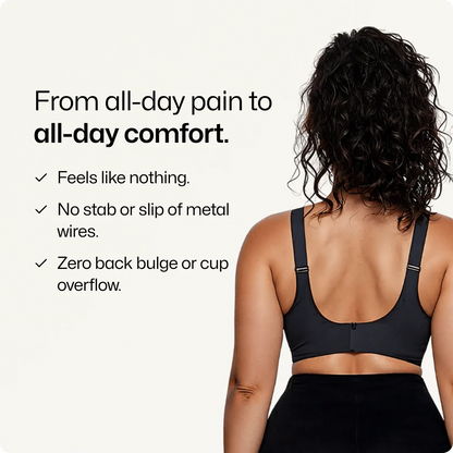 Wireless Everyday T-Shirt Bra with Adjustable Straps