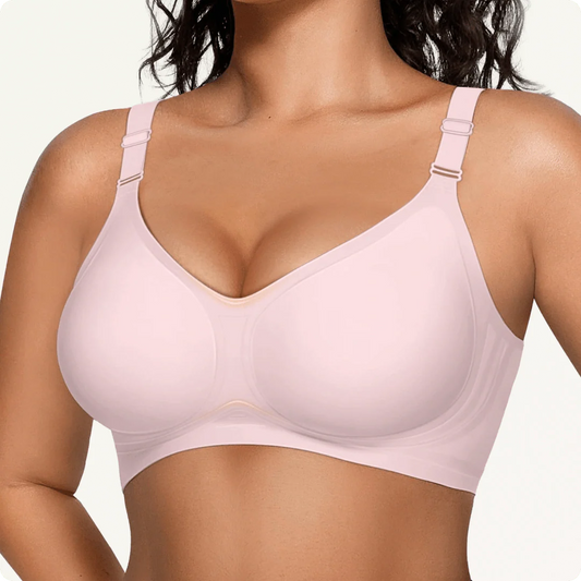 Wireless Front-Adjustable JellyWire™ Push Up Bra