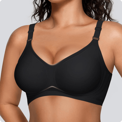 Wireless Front-Adjustable JellyWire™ Push Up Bra