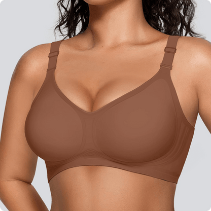 Wireless Front-Adjustable JellyWire™ Push Up Bra
