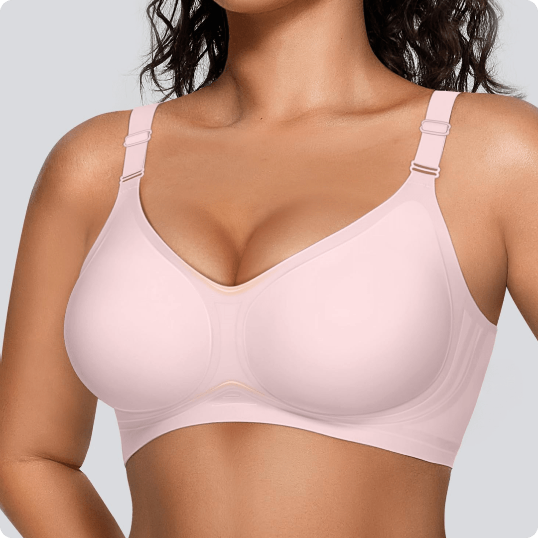 Wireless Front-Adjustable JellyWire™ Push Up Bra