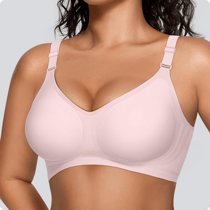 Wireless Front-Adjustable JellyWire™ Push Up Bra
