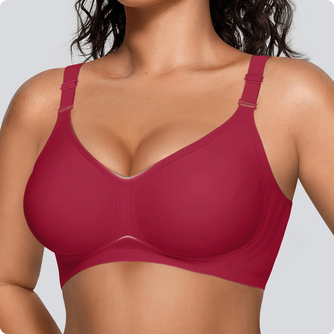 Wireless Front-Adjustable JellyWire™ Push Up Bra