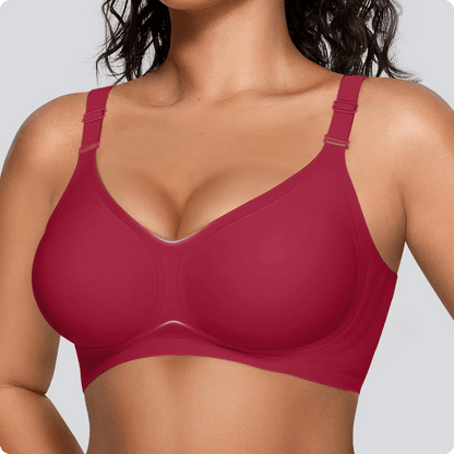 Wireless Front-Adjustable JellyWire™ Push Up Bra