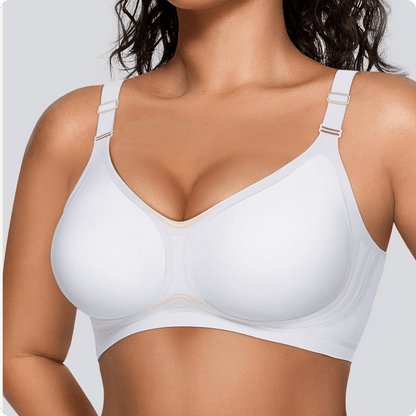 Wireless Front-Adjustable JellyWire™ Push Up Bra