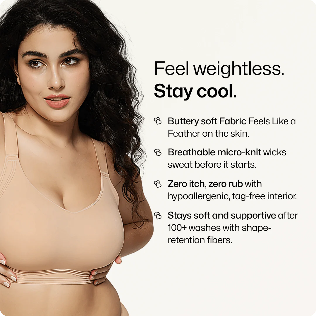 Wireless JellyWire™ Underband Support Bra