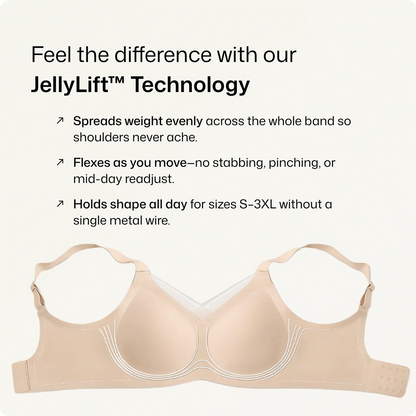 Wireless JellyWire™ Underband Support Bra