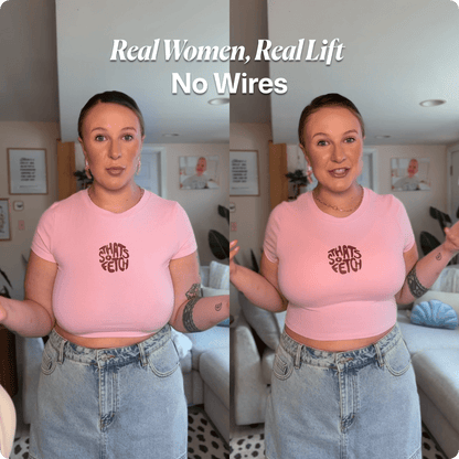 Wireless V-Neck Crossover Mesh Bra